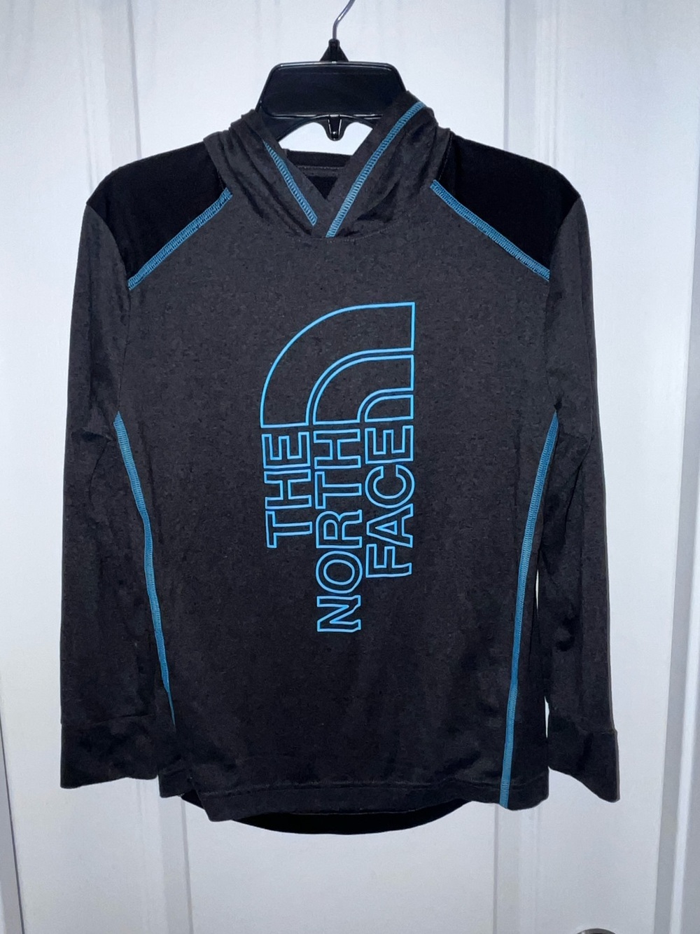 The North Face Boy’s Size M 10/12 Long Sleeve Reactor Hoodie EUC